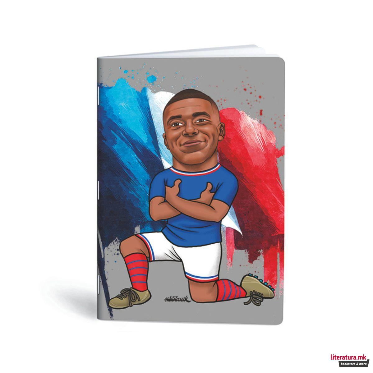 Тетратка, Lipa Mill, Football Icons, A4, линии 