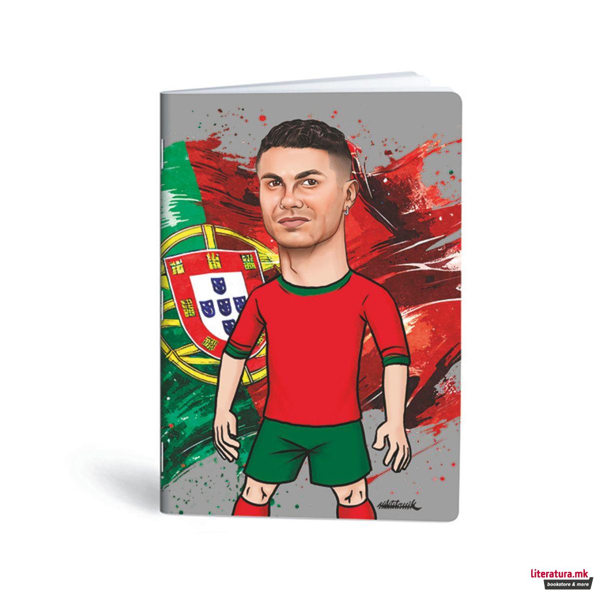 Тетратка, Lipa Mill, Football Icons, A4, линии 