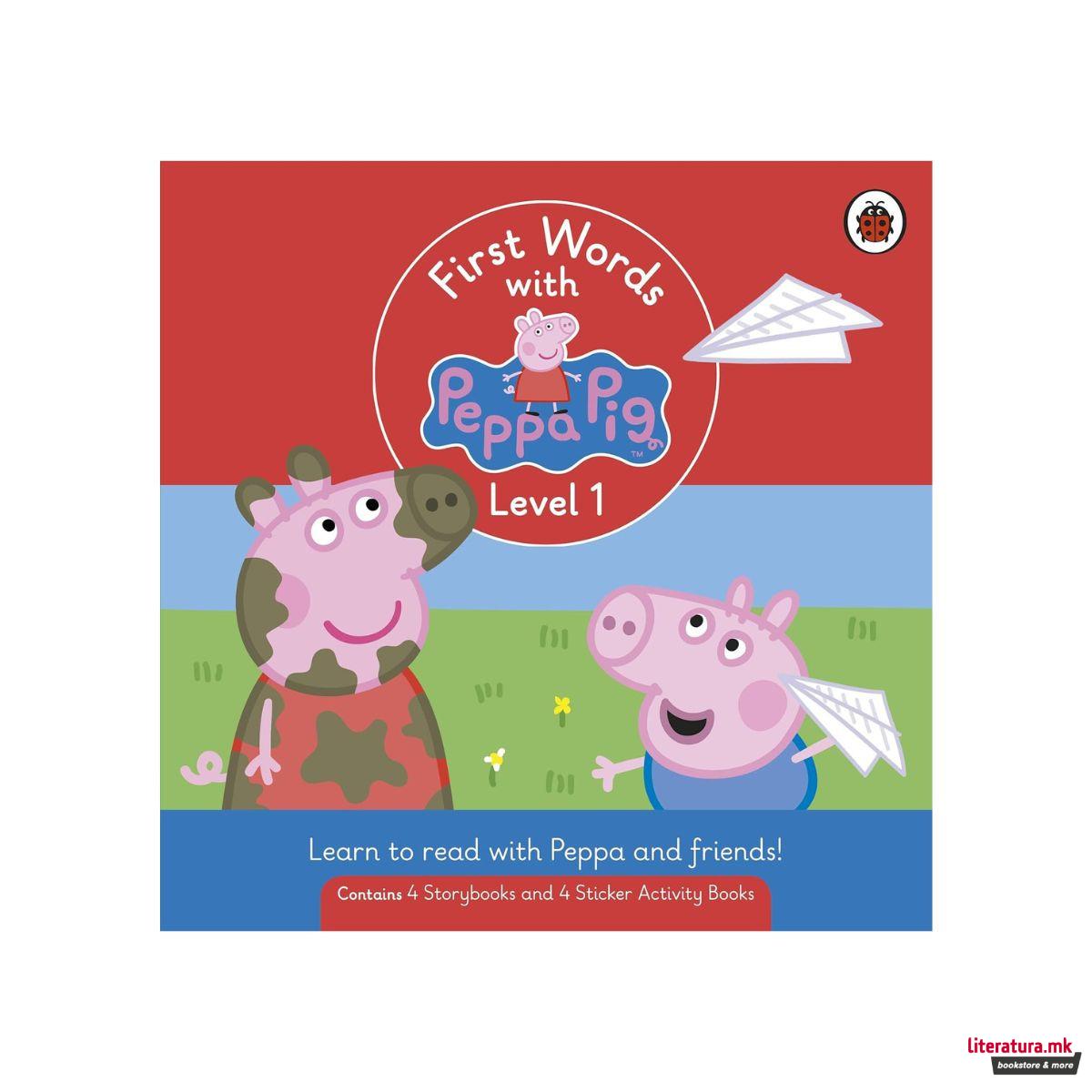 First Words with Peppa Level 1 Box Set