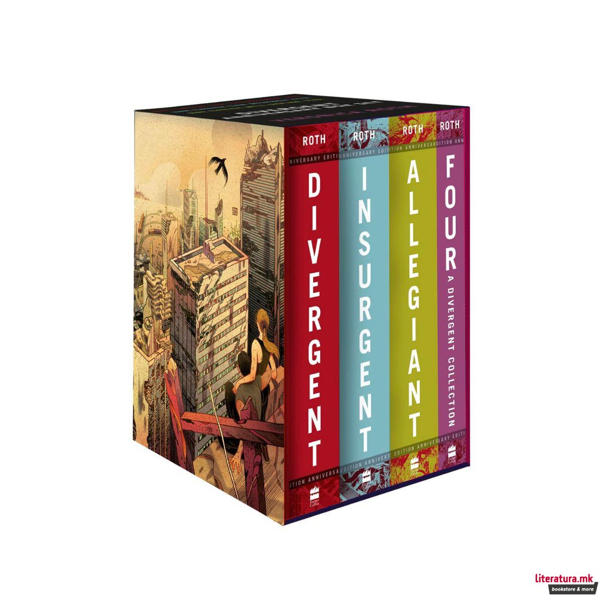 Divergent Series Four-Book Collection Box Set (Books 1-4)