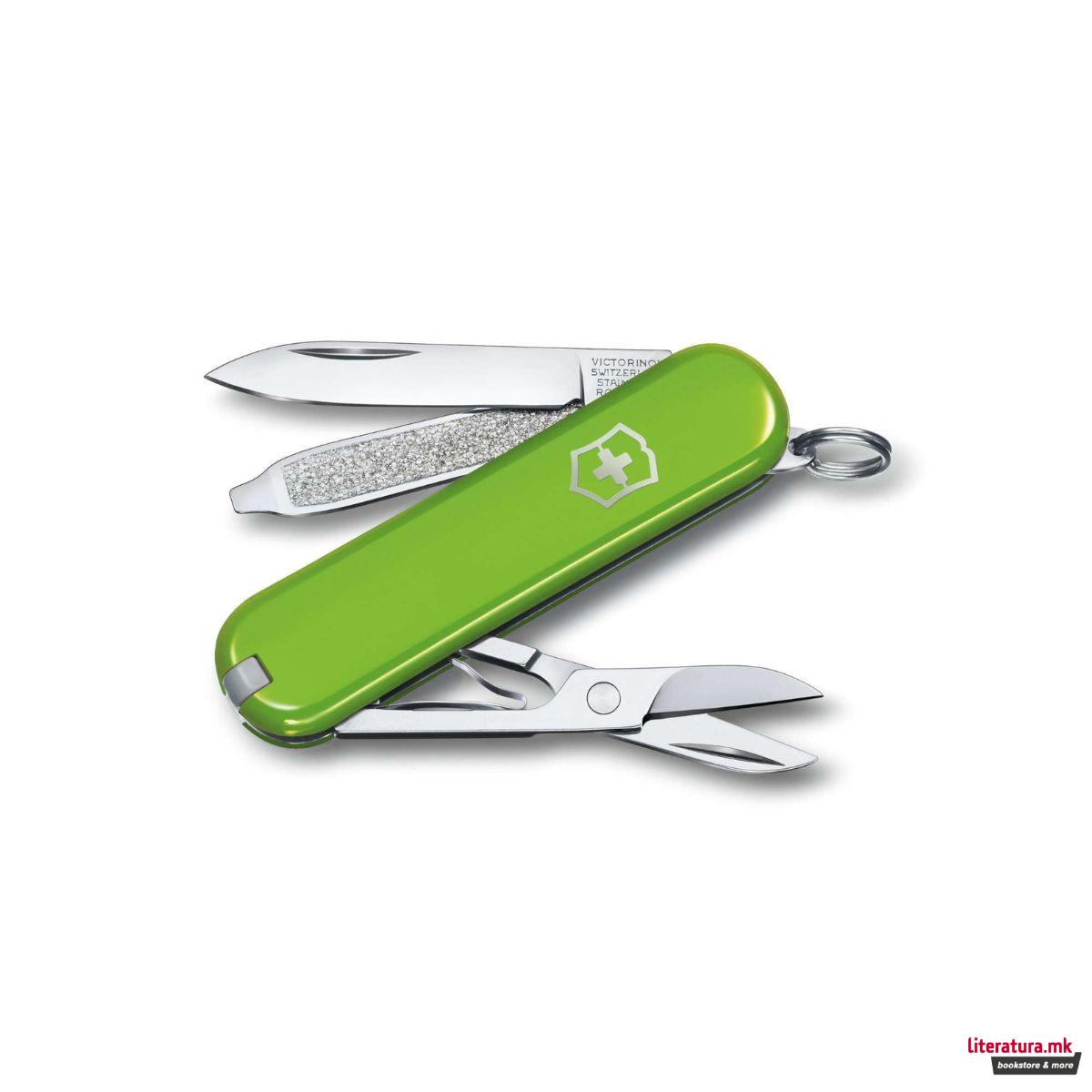 Џебно ноже - мултифункционално, Victorinox, Classic SD - Smashed Avocado 