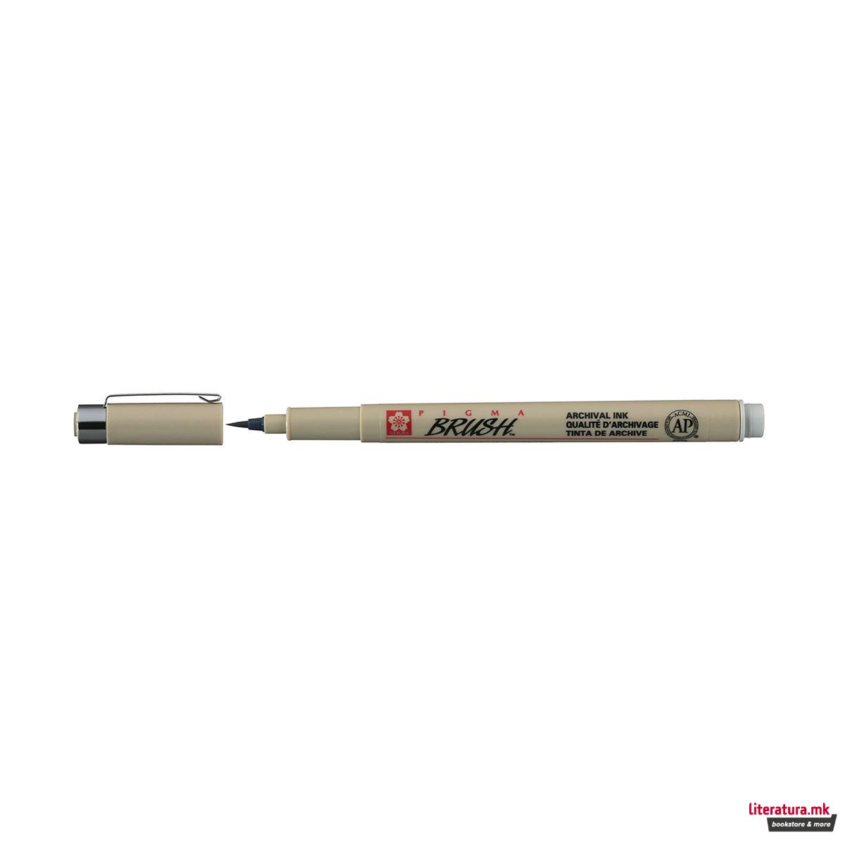 Брашпен, Sakura, Pigma Brush - Light Cool Gray