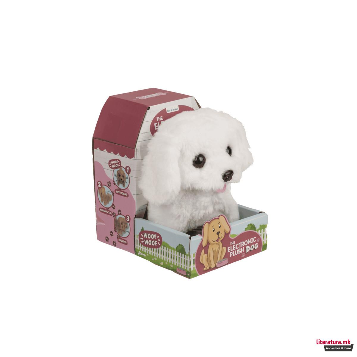 Електронска плишана играчка - Куче, 2 бои 