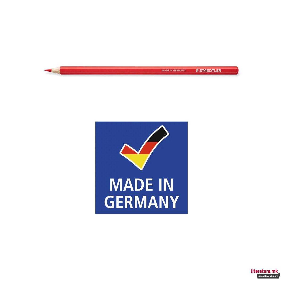 Сет од 72 дрвени боици во метална кутија, STAEDTLER® Design Journey 