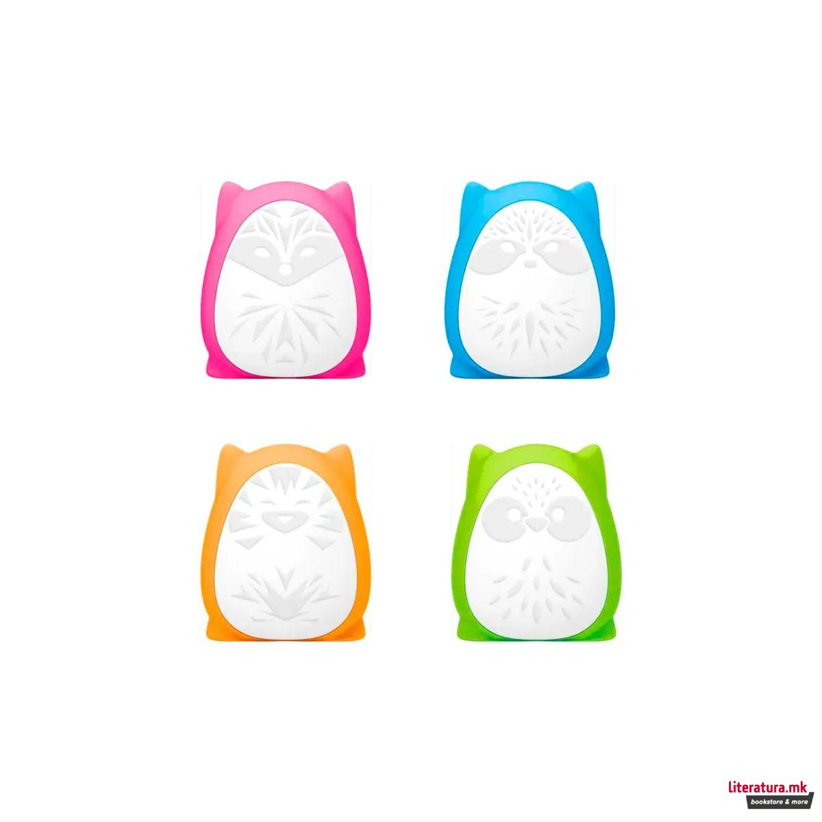 Гума за бришење (анти-стрес), Squeeze Mini Cute, 4 бои
