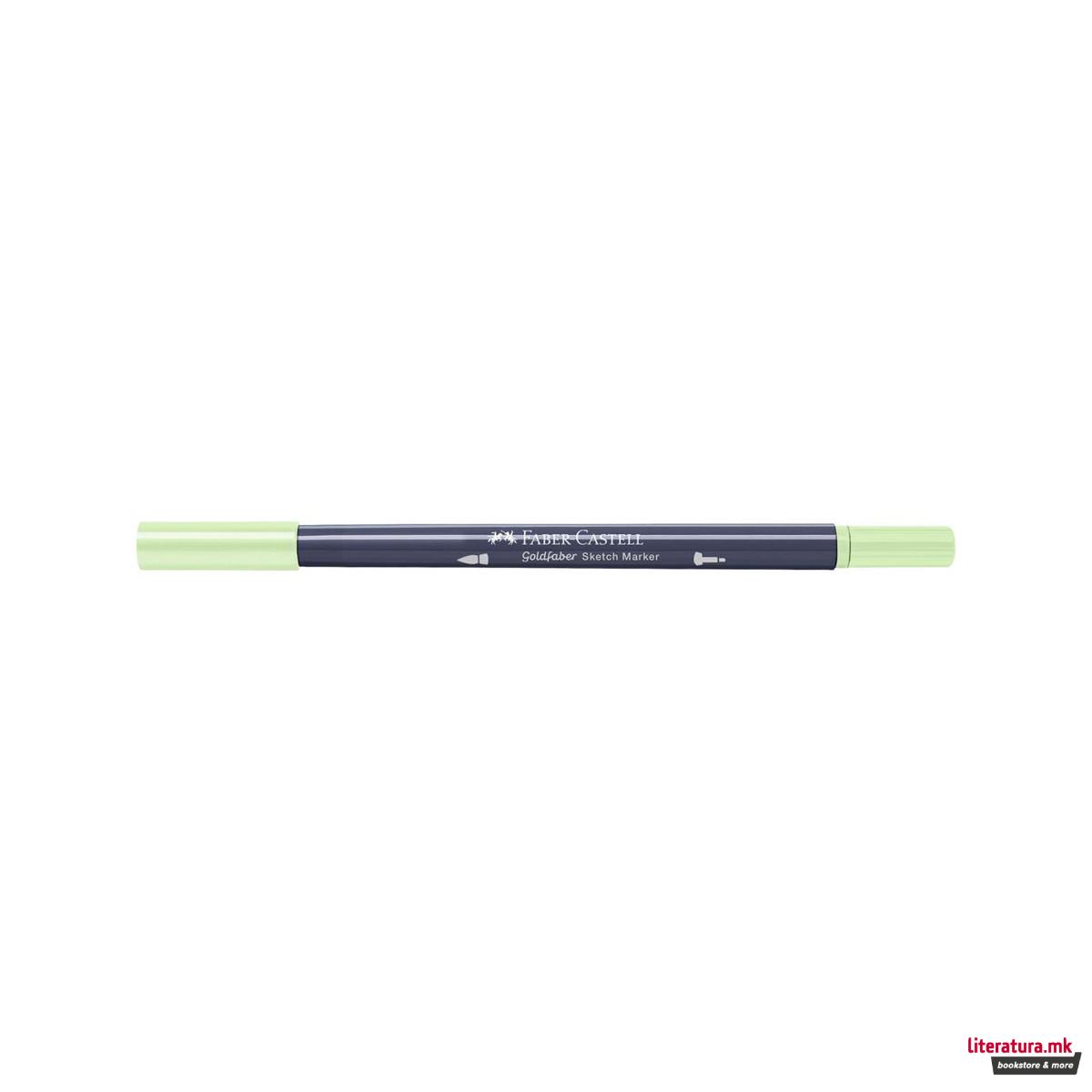 Двостран скеч маркер, Goldfaber - Light Earth Green