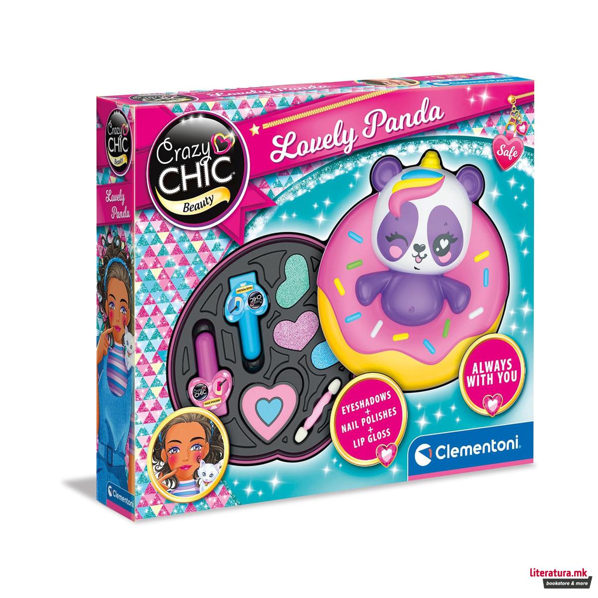 Сет детски шминки, Crazy Chic Beauty, Lovely Panda 