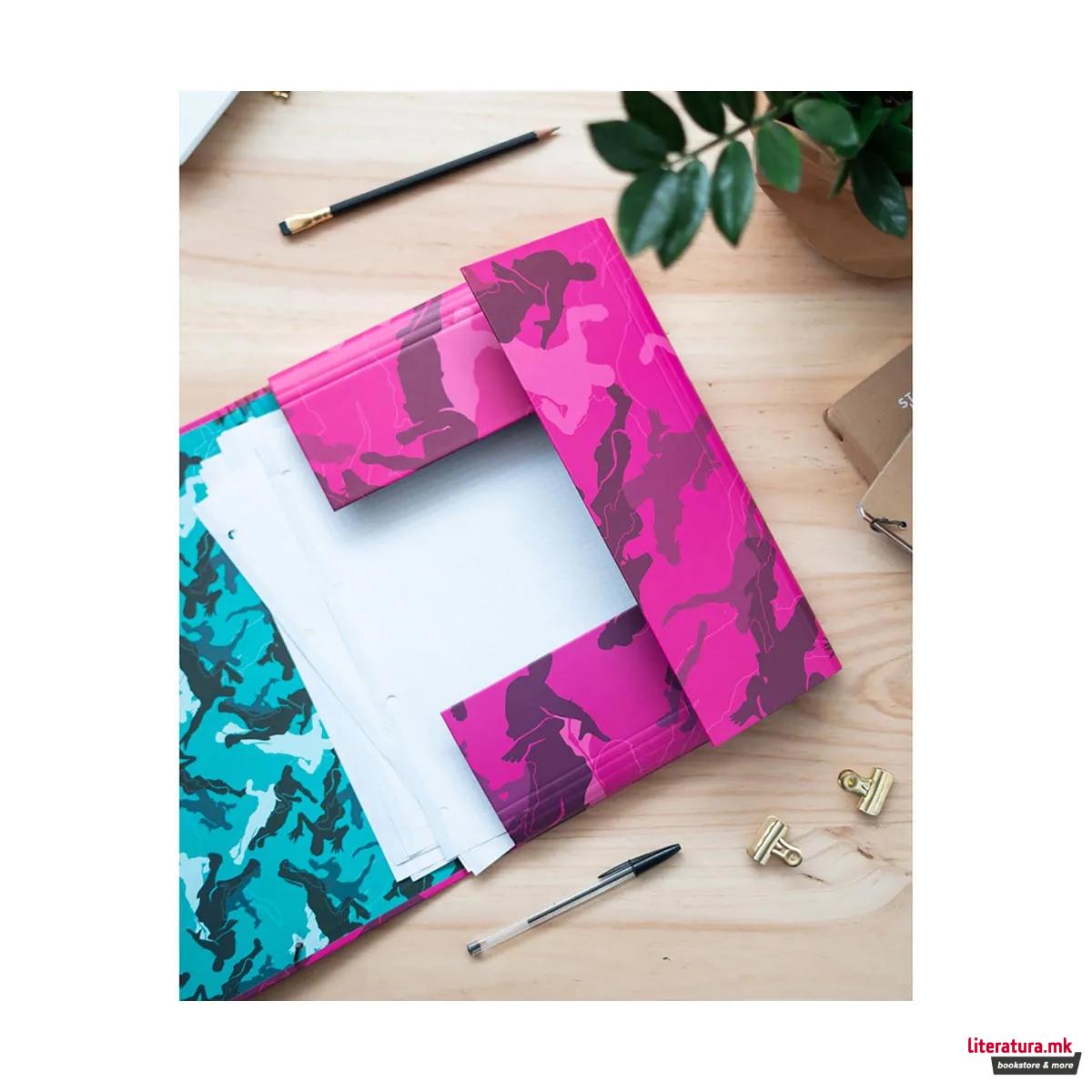 Папка со ластици, Fortnite, A4