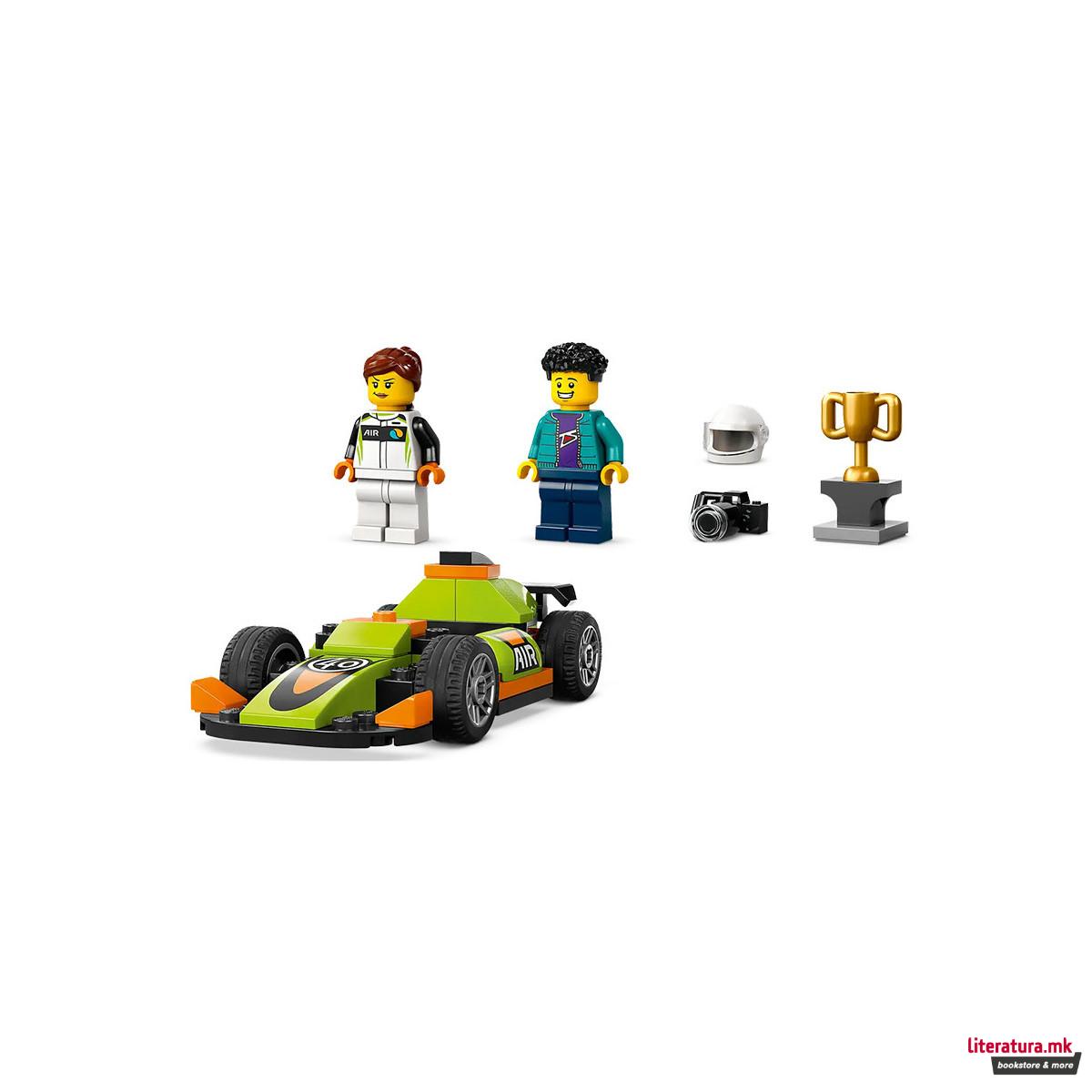 LEGO коцки, City, Race Car - Green 