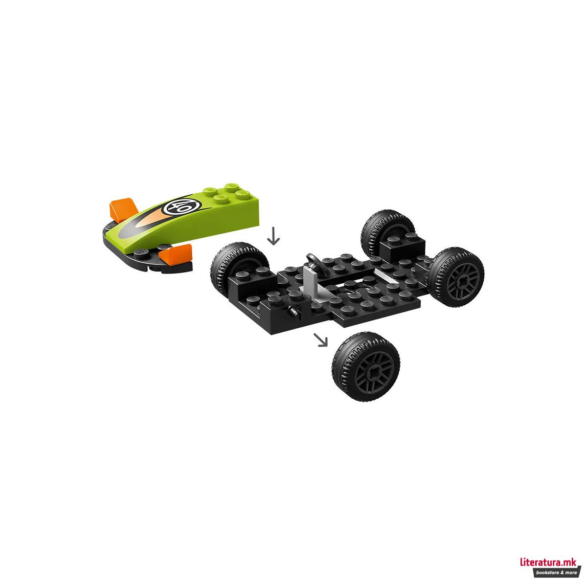 LEGO коцки, City, Race Car - Green 