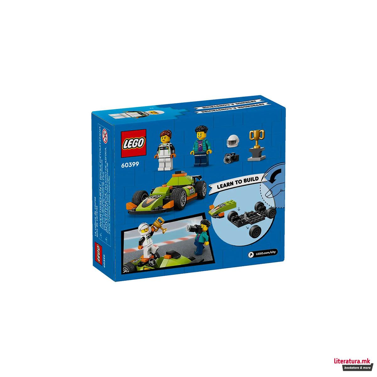 LEGO коцки, City, Race Car - Green 