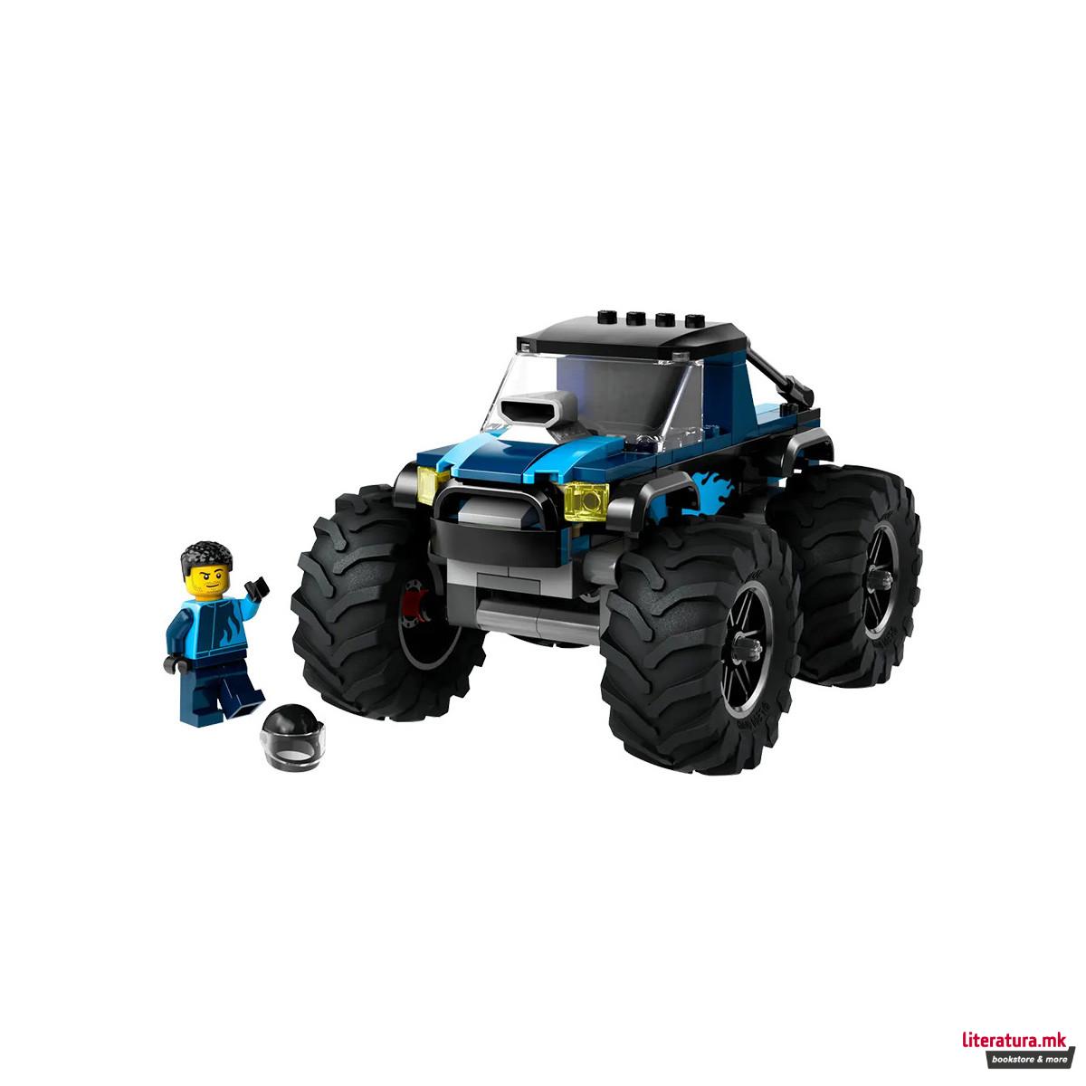 LEGO коцки, City, Blue Monster Truck 