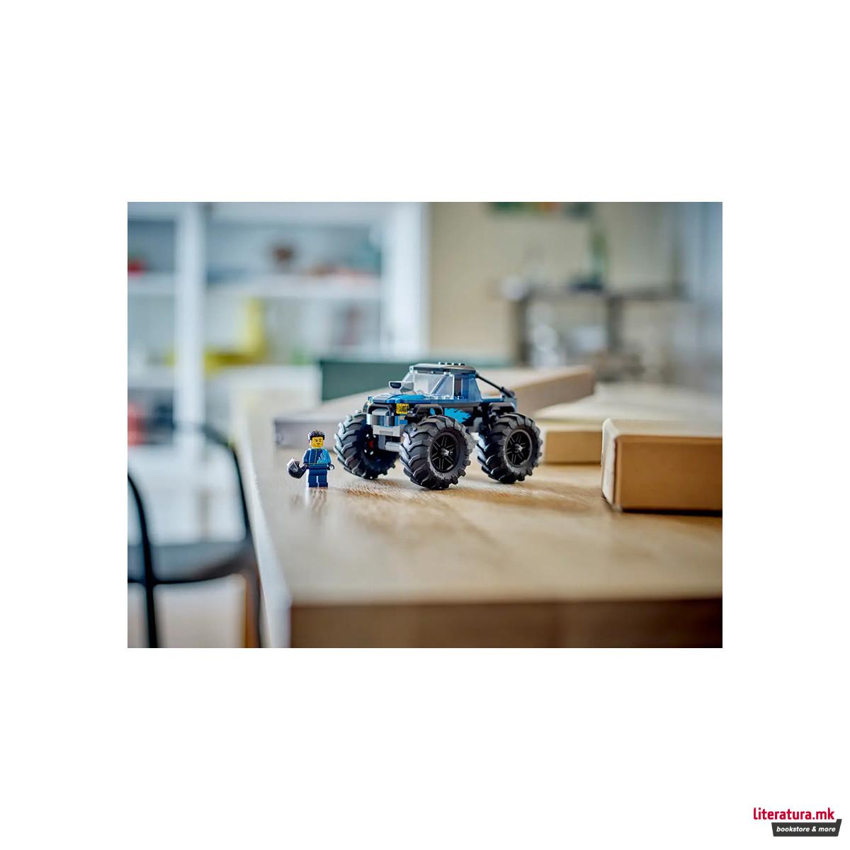 LEGO коцки, City, Blue Monster Truck 