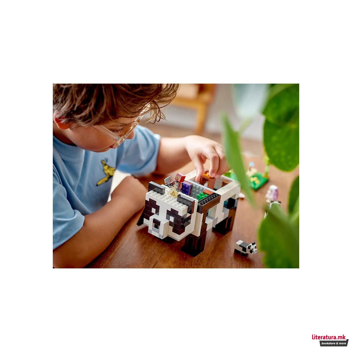 LEGO коцки, Minecraft, The Panda Haven 