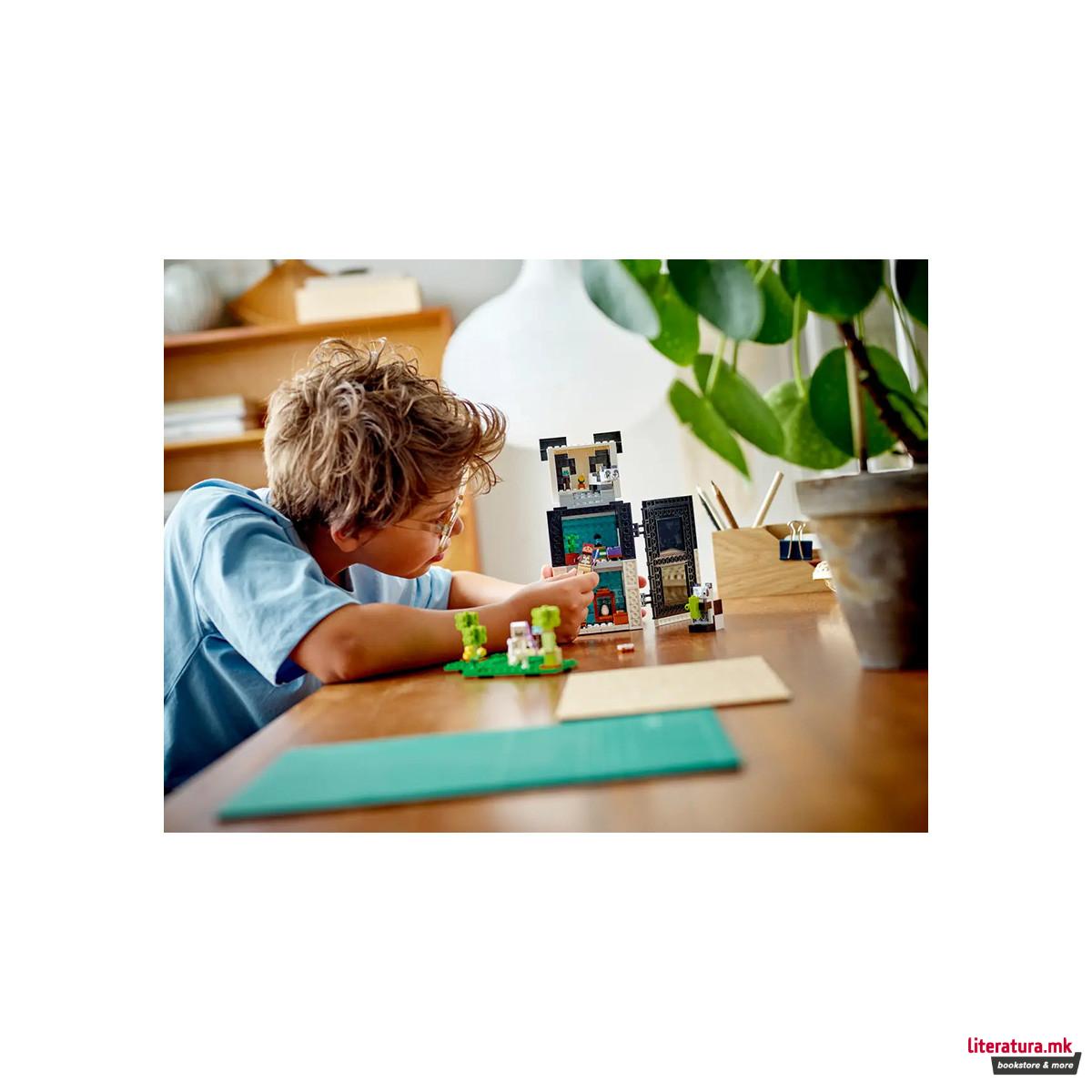 LEGO коцки, Minecraft, The Panda Haven 