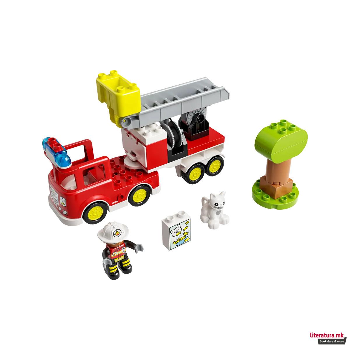 LEGO Duplo Fire Truck literatura.mk
