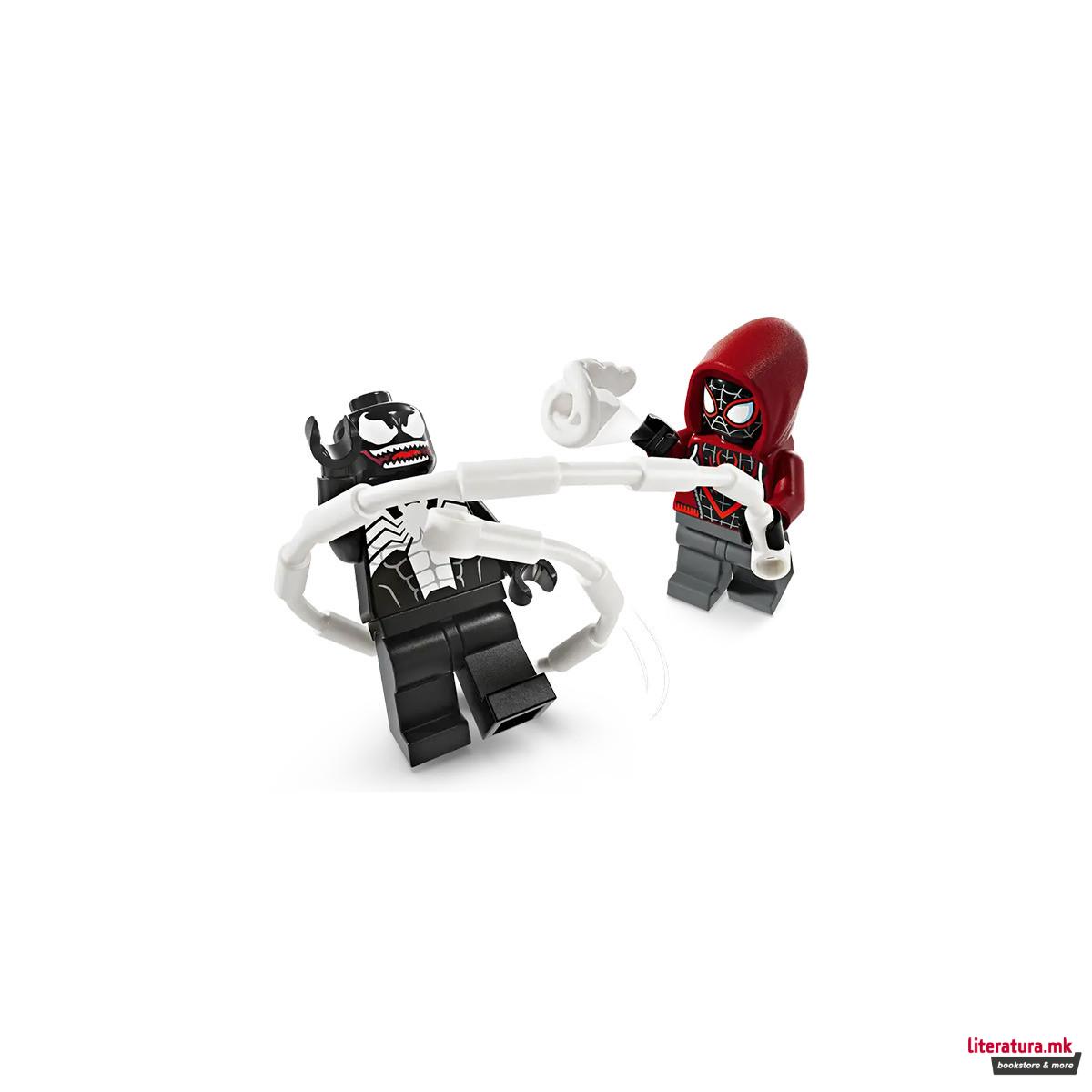 LEGO коцки, Marvel, Spider-Man - Venom Mech Armor vs. Miles Morales