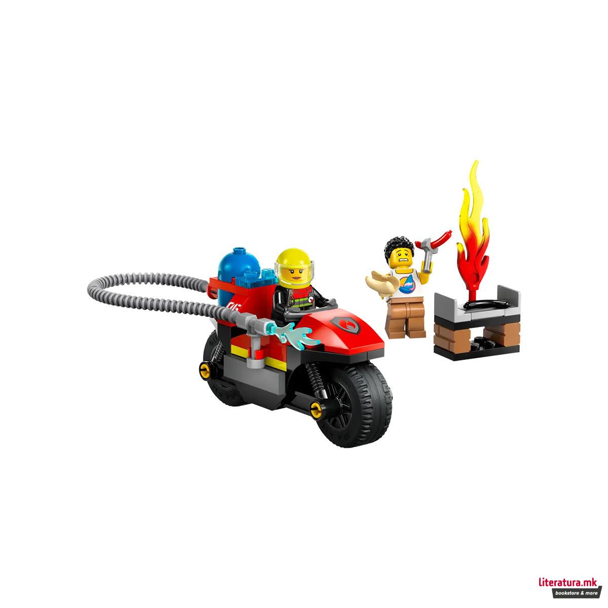 LEGO коцки, City, Fire Rescue Motorcycle 