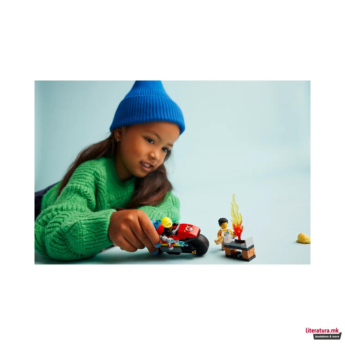 LEGO коцки, City, Fire Rescue Motorcycle 