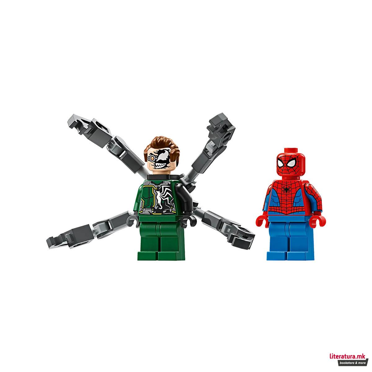 LEGO коцки, Marvel, Spider-Man - Motorcycle Chase: Spider-Man vs. Doc Ock 