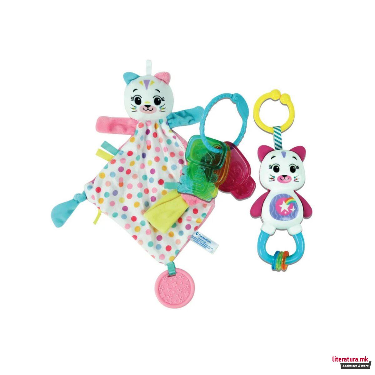 Сет за подарок за бебе, Baby Clementoni - Kitty