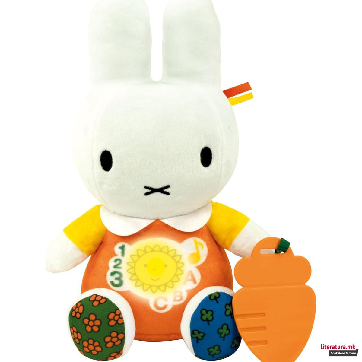 Плишана играчка со звук, Miffy (Njintje)