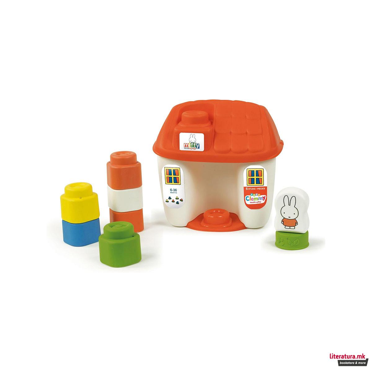 Сет за игра со меки коцки, Soft Clemmy - Miffy 