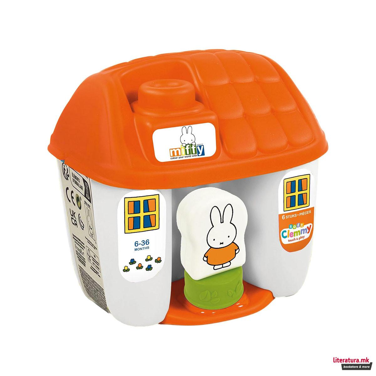 Сет за игра со меки коцки, Soft Clemmy - Miffy 