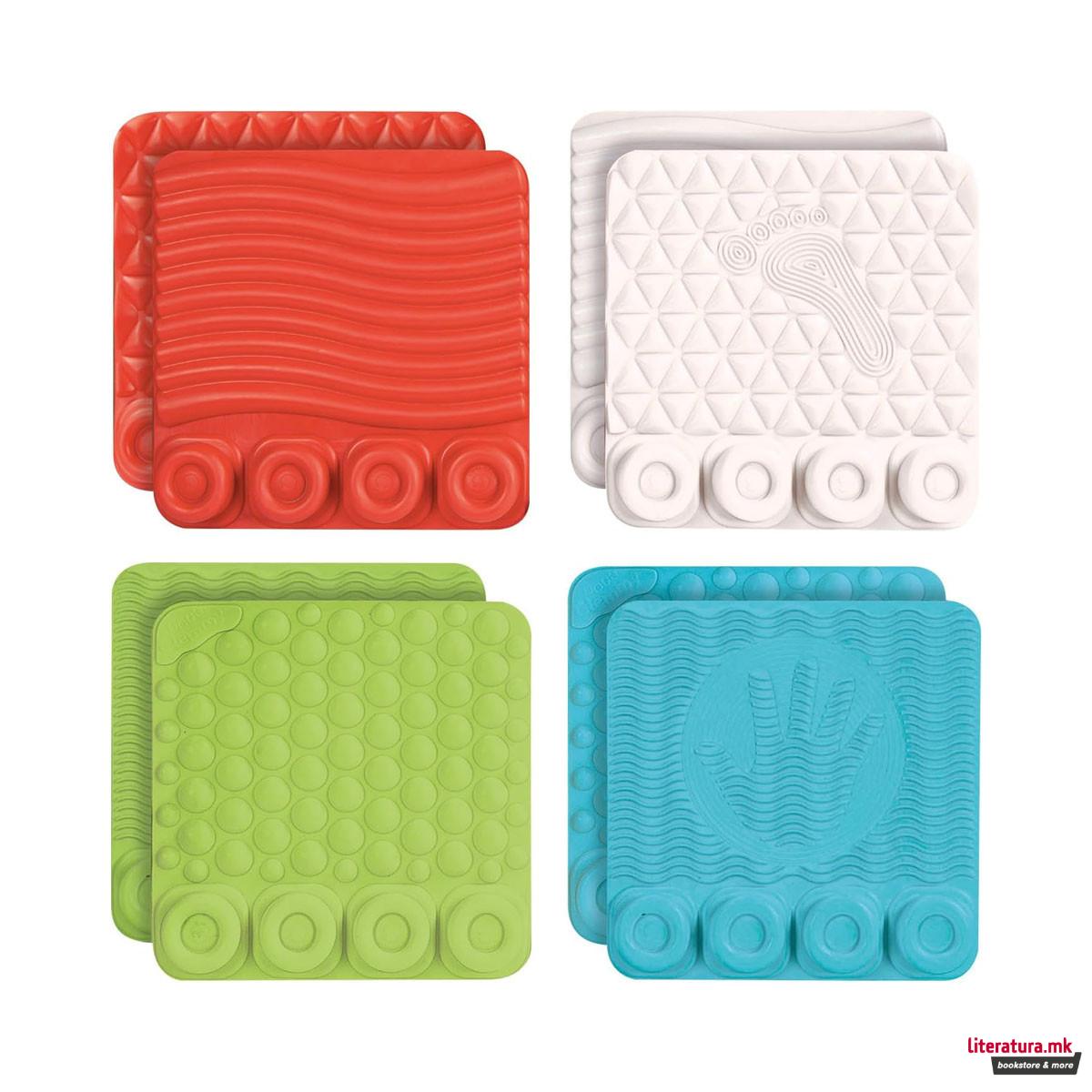 Сензорна подлога за играње, Soft Clemmy - Touch, Crawl & Play Sensory Path 