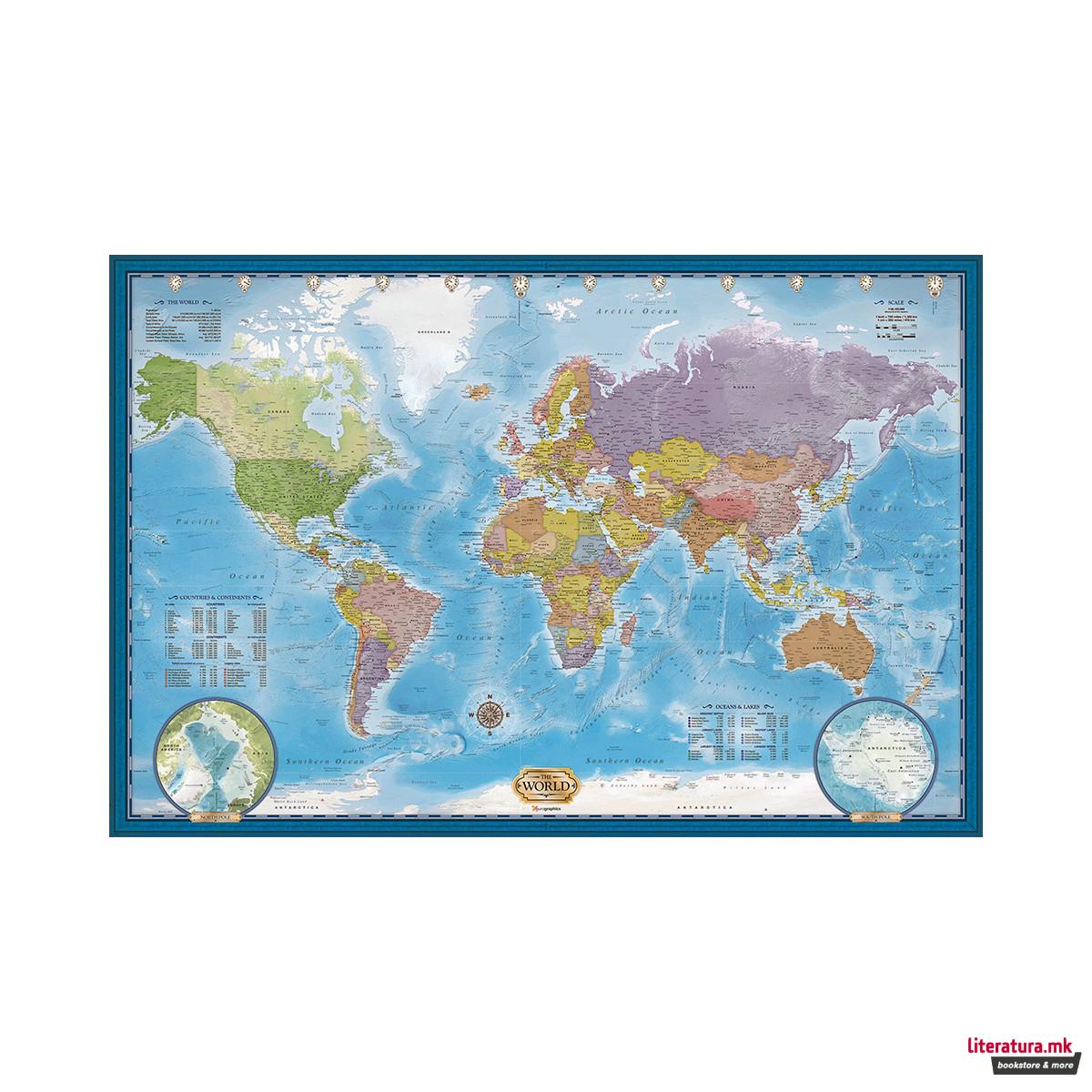 Сложувалка, Map of the World, 5000 парчиња 