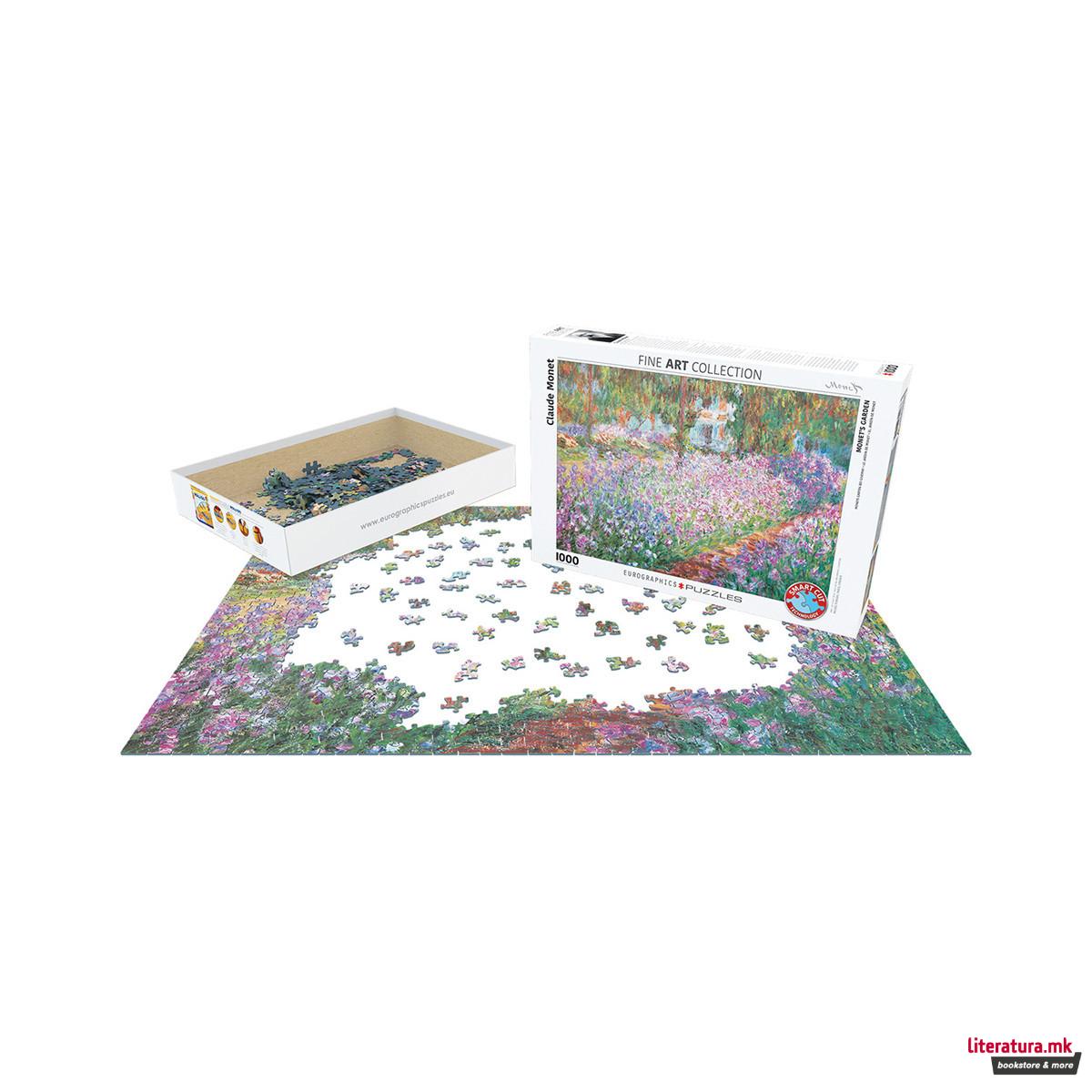 Сложувалка, Fine Art Collection, Monet's Garden, 1000 парчиња