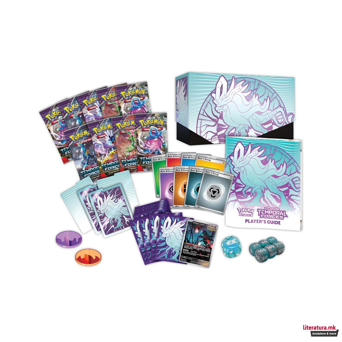 Сет за игра, Pokemon Scarlet & Violet - Temporal Forces - Elite Trainer Box