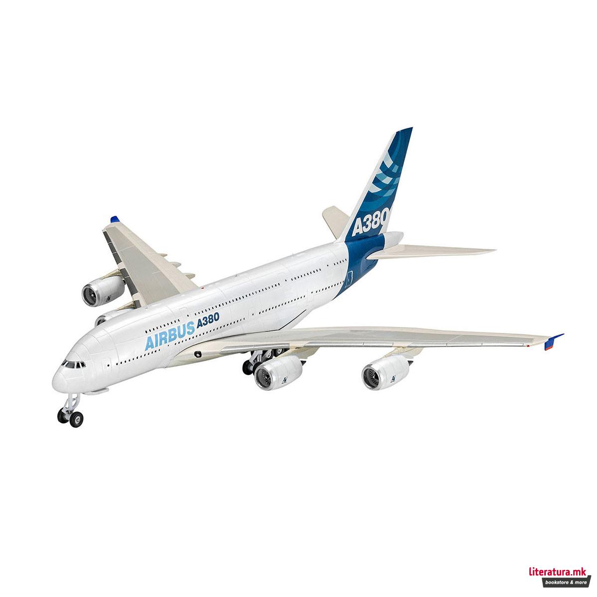 Макета, Airbus A380, 1:288 