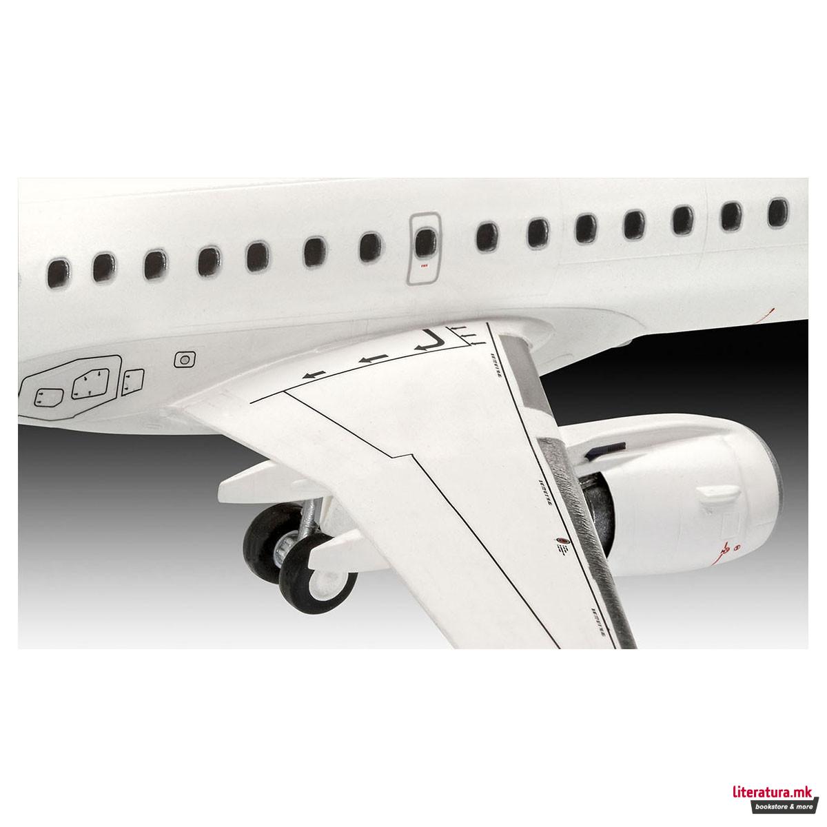 Макета, Embraer 190 Lufthansa New Livery, 1:144