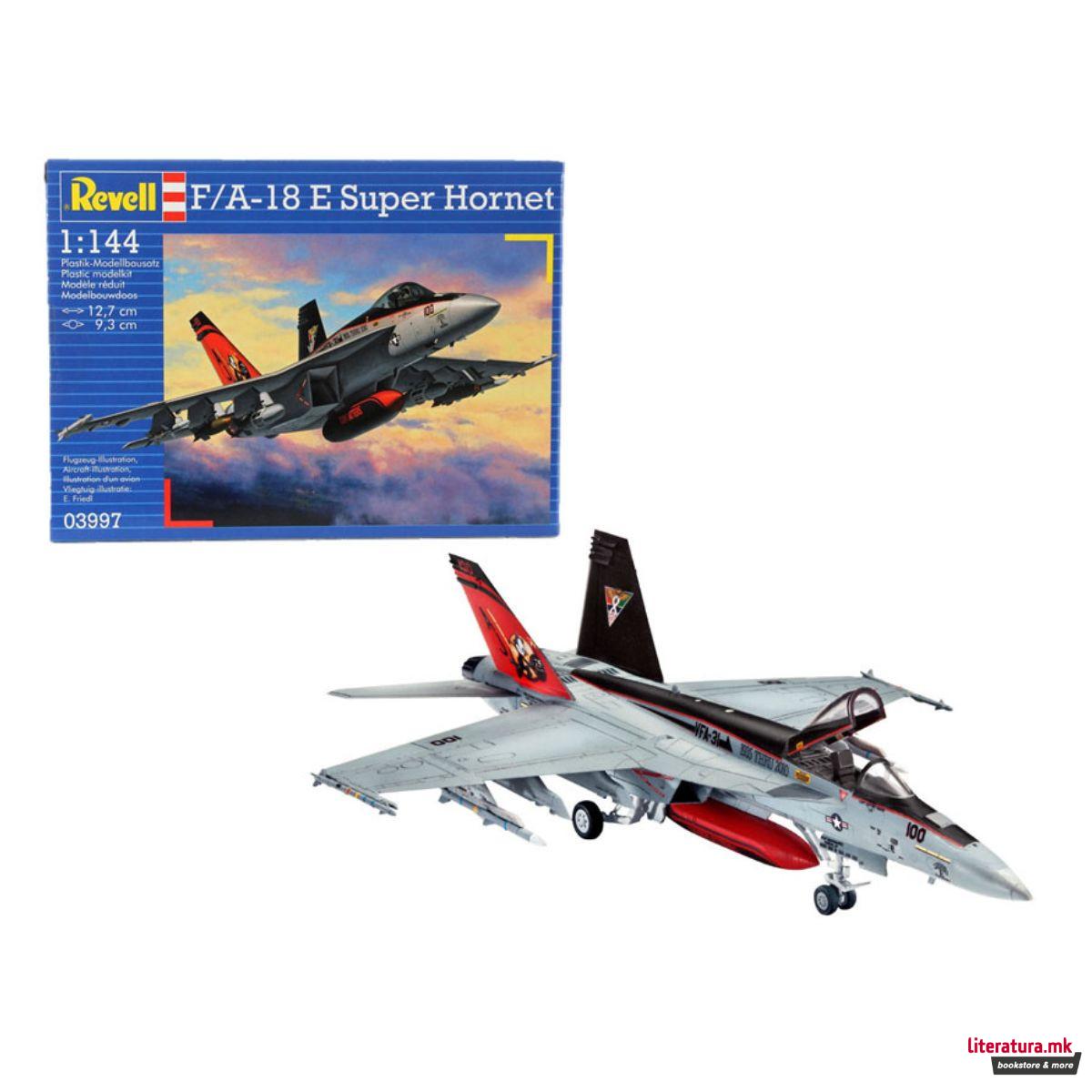 Макета, F/A-18E Super Hornet, 1:144