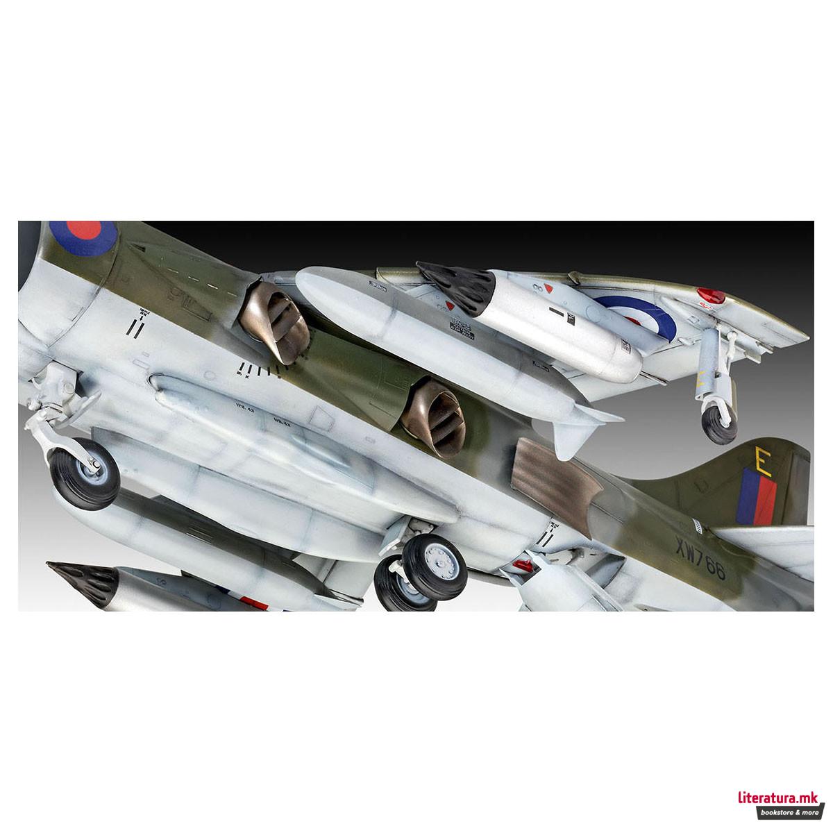 Макета, Gift set Harrier GR.1 (50th Anniversary), 1:32