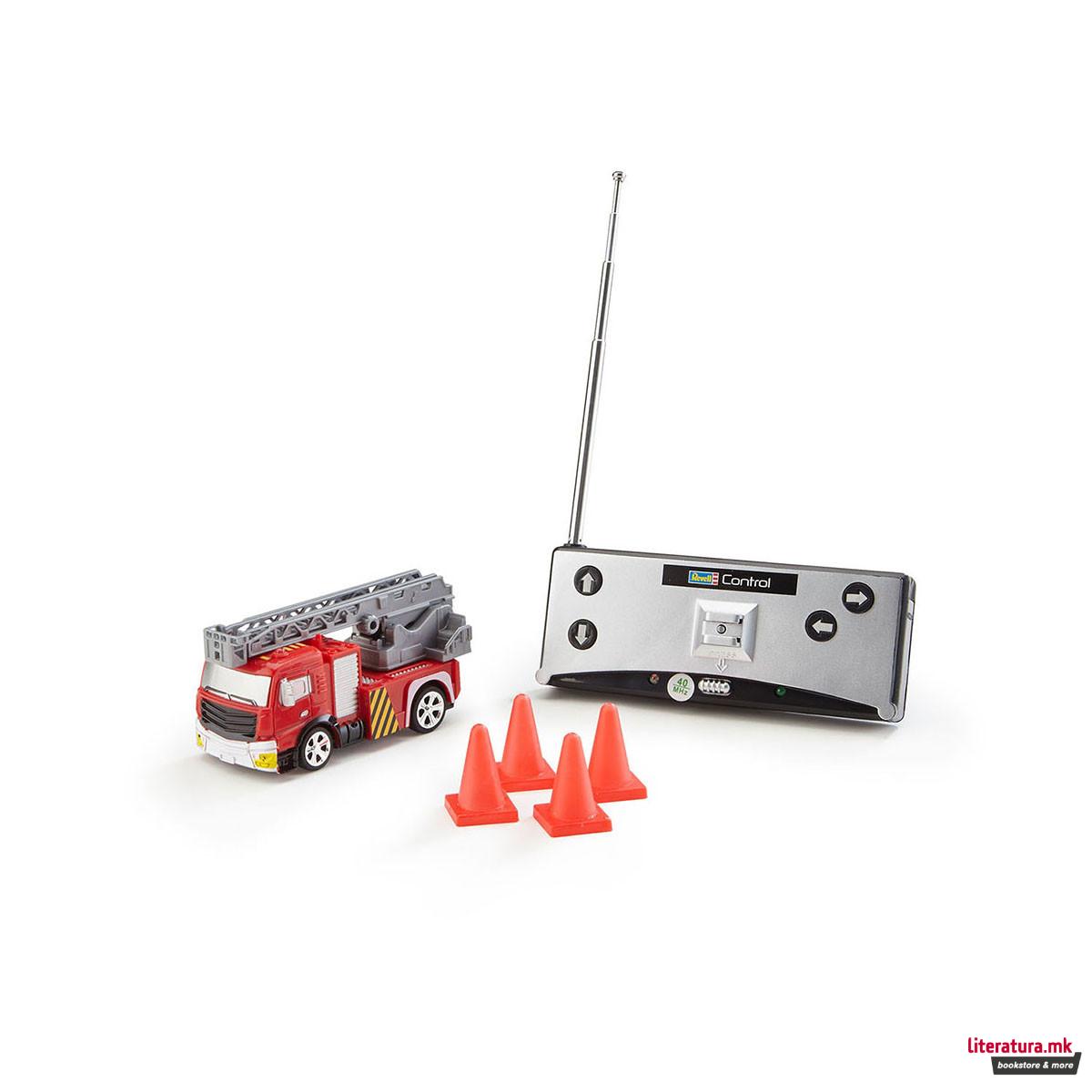 Мини автомобил со далечинско управување, Mini RC Car Fire Truck