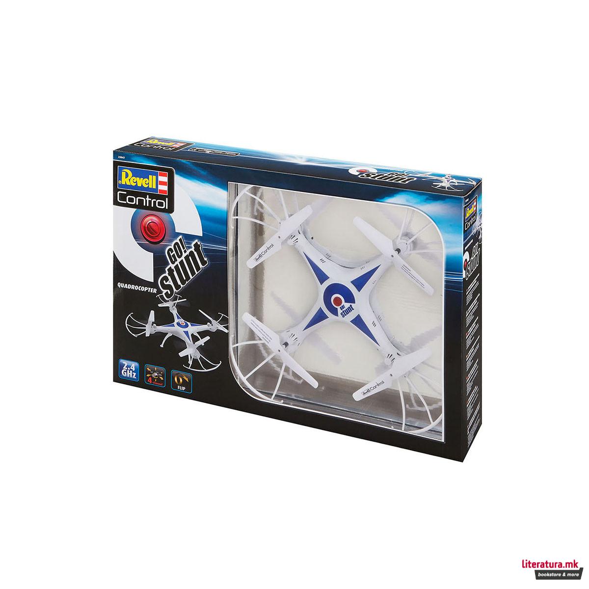 Мини дрон, Quadcopter GO! STUNT