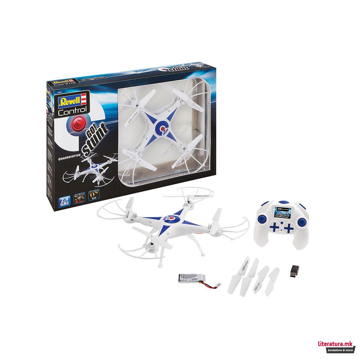 Мини дрон, Quadcopter GO! STUNT