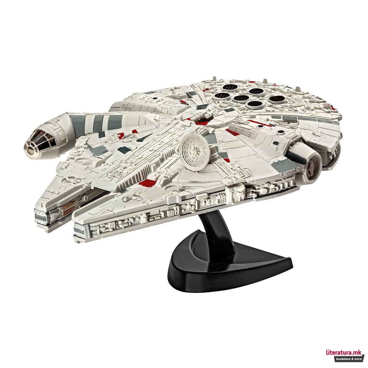 Сет макета + бои, Star Wars - Millenium Falcon, 1:241