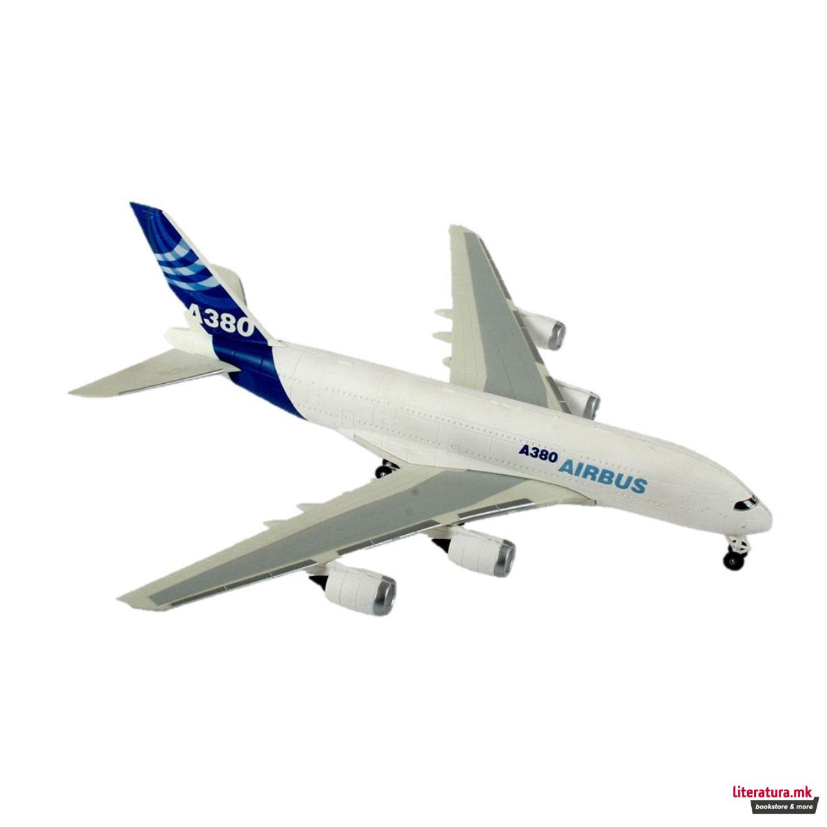 Сет макета + бои, Airbus A380, 1:288 