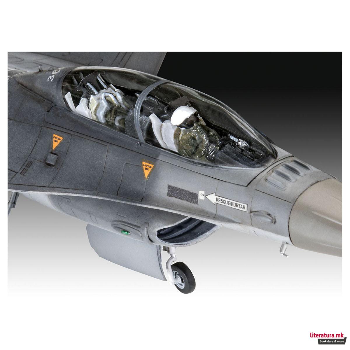 Сет макета + бои, Lockheed Martin F-16D Tigermeet 2014, 1:72 