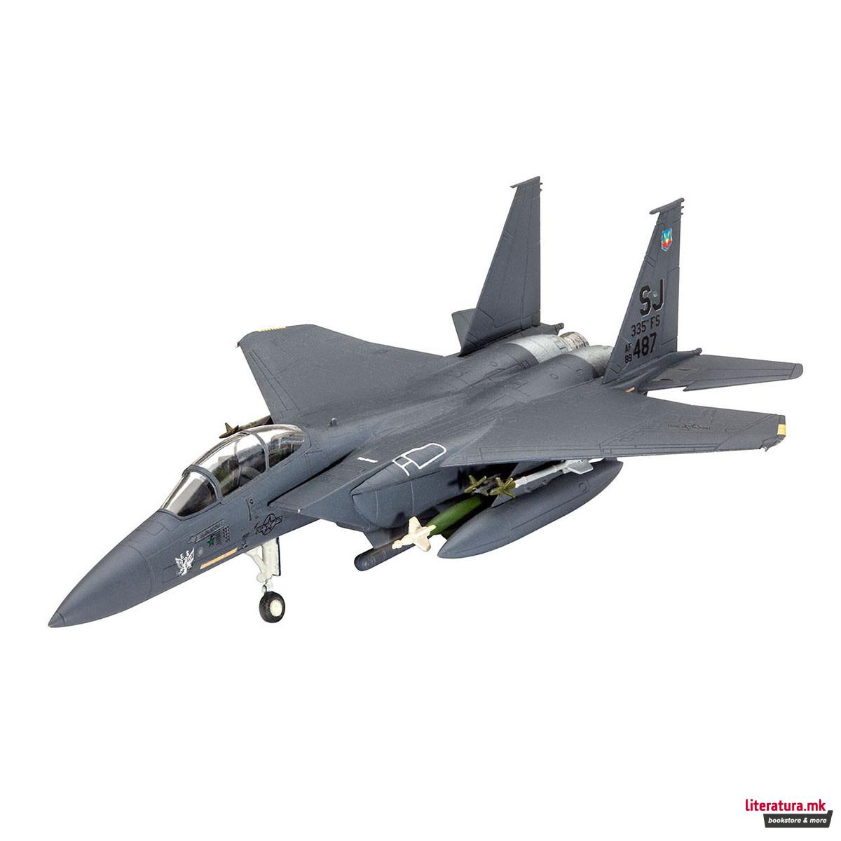 Сет макета + бои, F-15E STRIKE EAGLE & Bombs, 1:144 