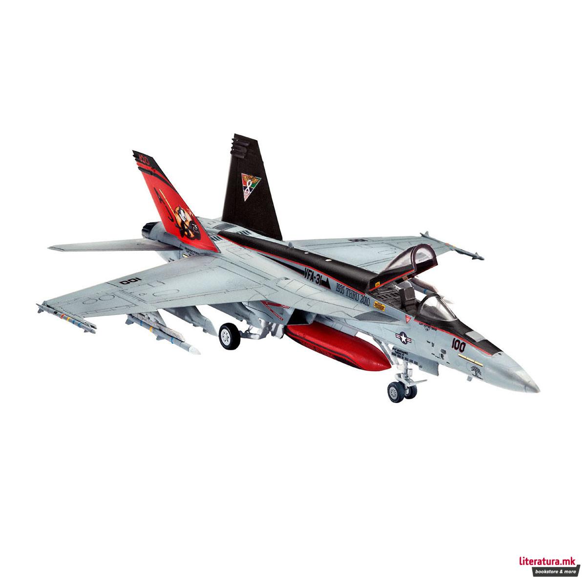 Сет макета + бои, F/A-18E Super Hornet, 1:144 