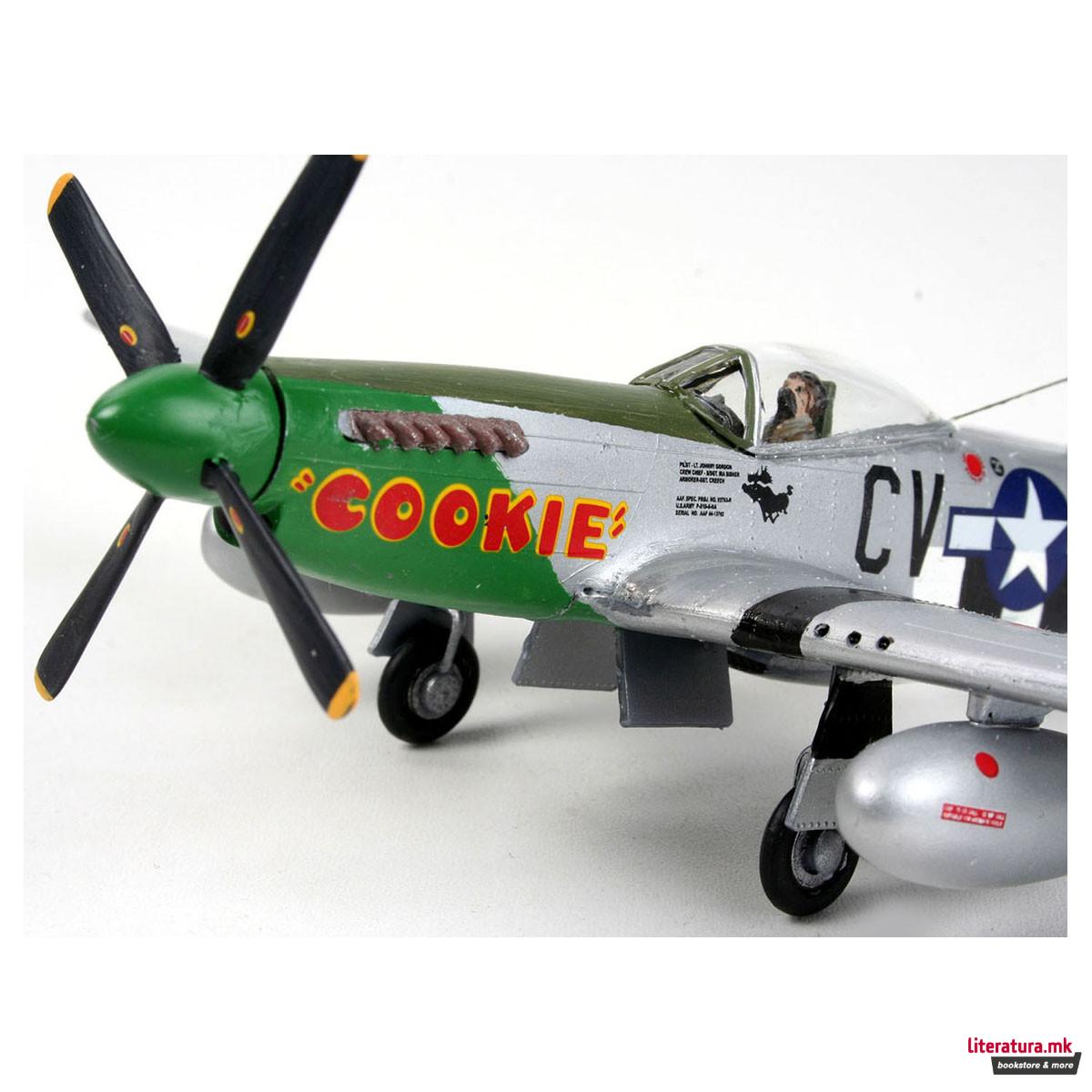 Сет макета + бои, P-51D Mustang, 1:72