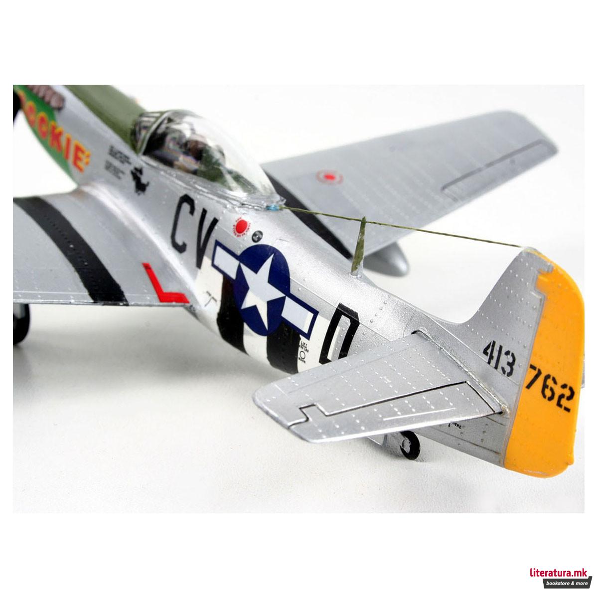 Сет макета + бои, P-51D Mustang, 1:72 