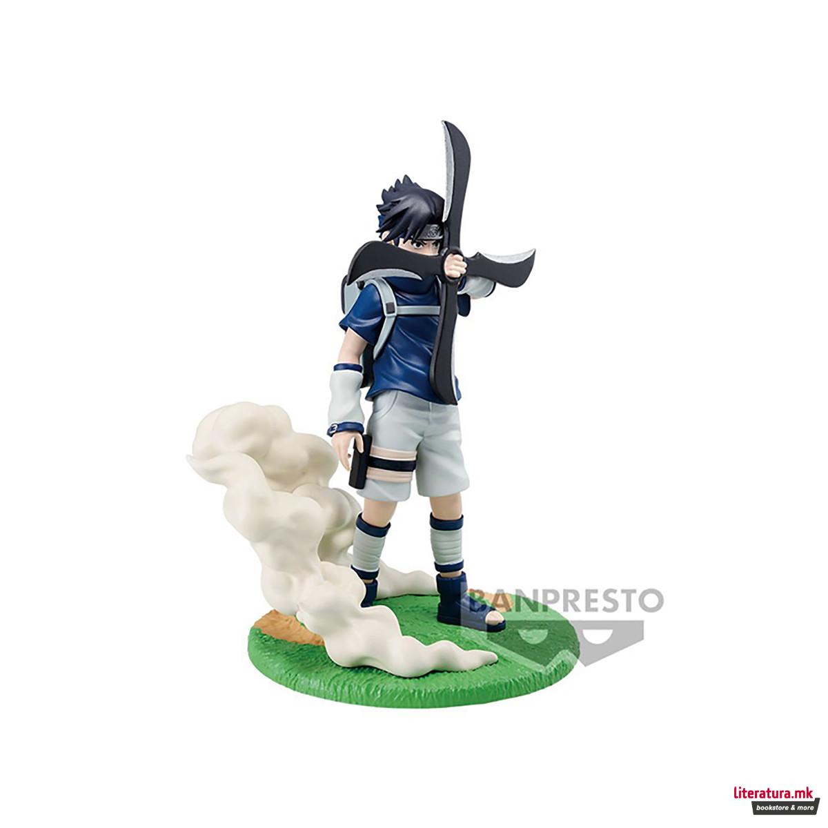Фигура, BANPRESTO, Naruto - Uchiha Sasuke (Memorable Saga), 12cm