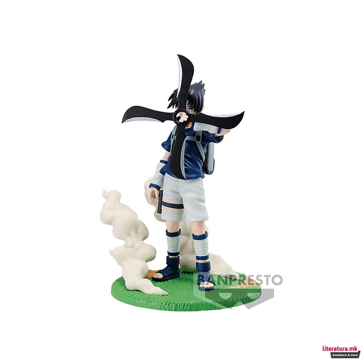 Фигура, BANPRESTO, Naruto - Uchiha Sasuke (Memorable Saga), 12cm