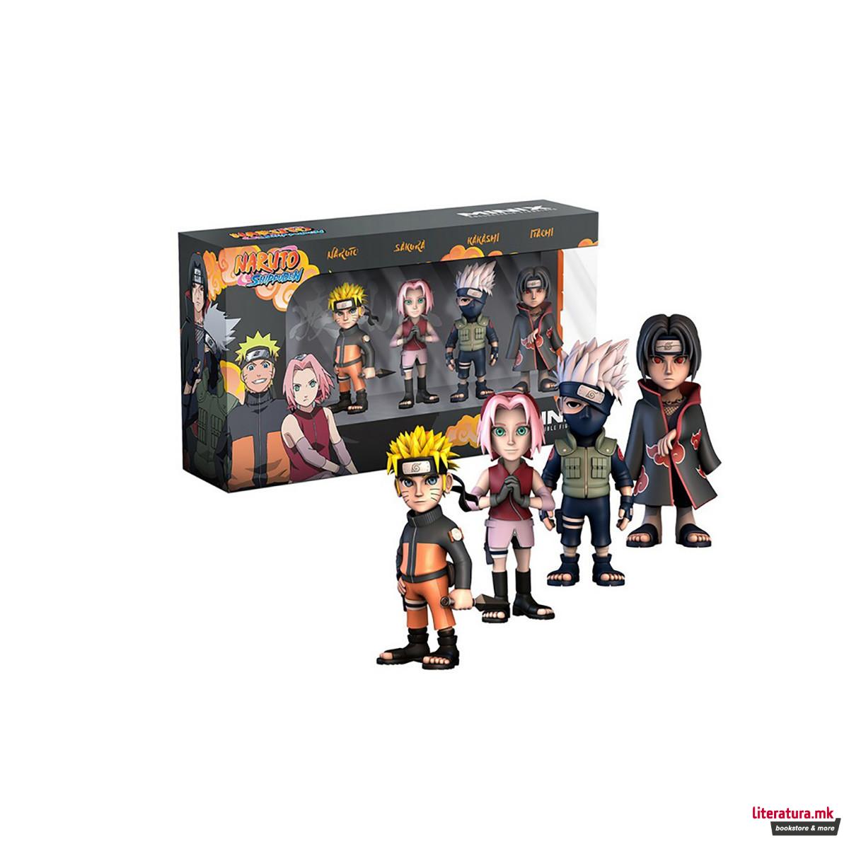 Сет фигури, MINIX, Naruto Shipudden, 7cm