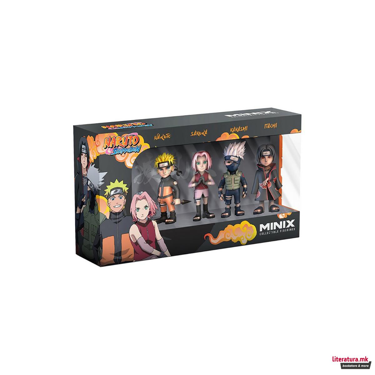 Сет фигури, MINIX, Naruto Shipudden, 7cm